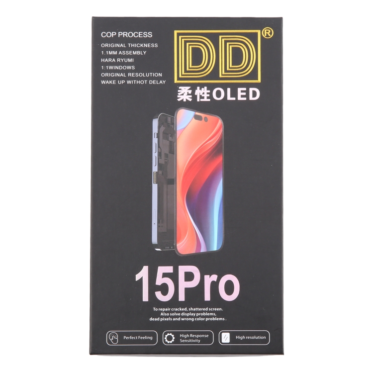 For iPhone 15 Pro DD Soft OLED Screen, Remove IC Need Professional Repair - 6