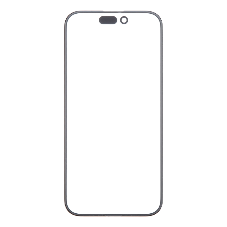 For iPhone 16 Plus Front Screen Outer Glass Lens with OCA Optically Clear Adhesive - 1