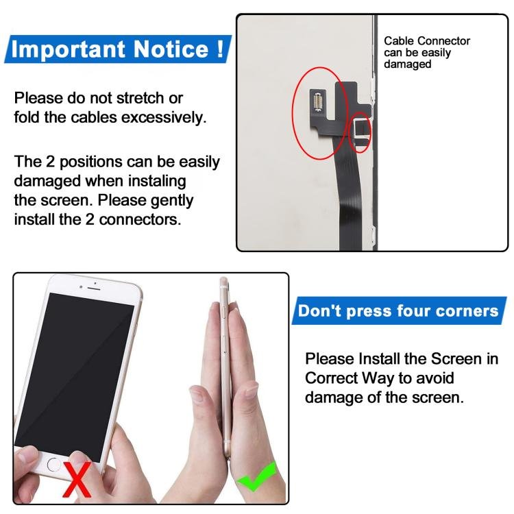 JK incell LCD Screen For iPhone 16 Plus - 10