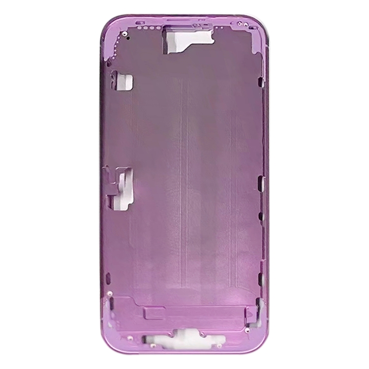 For iPhone 16 Plus Middle Frame Bezel Plate (Pink) - 2