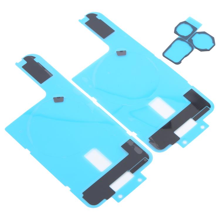 For iPhone 16 Pro 10pcs Back Cover Heat Sink Black Sticker with Back Camera Sponge Pads - 1