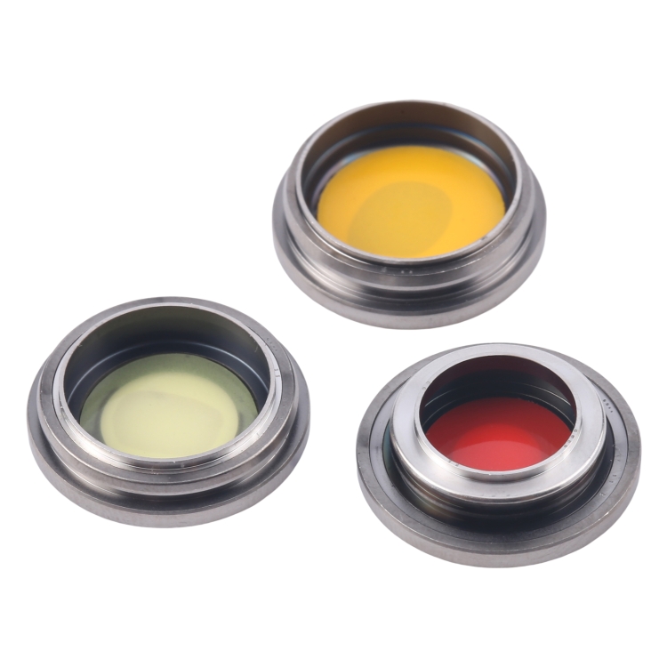 For iPhone 16 Pro 3pcs/Set Original Camera Lens Cover (Silver) - 2