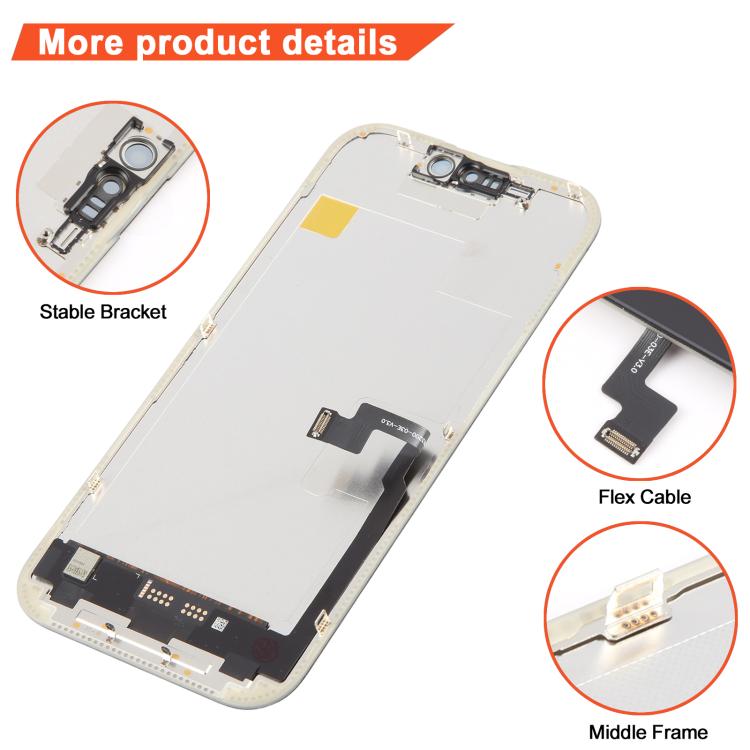 For iPhone 16 Pro DD Hard OLED Screen, Remove IC Need Professional Repair - 2