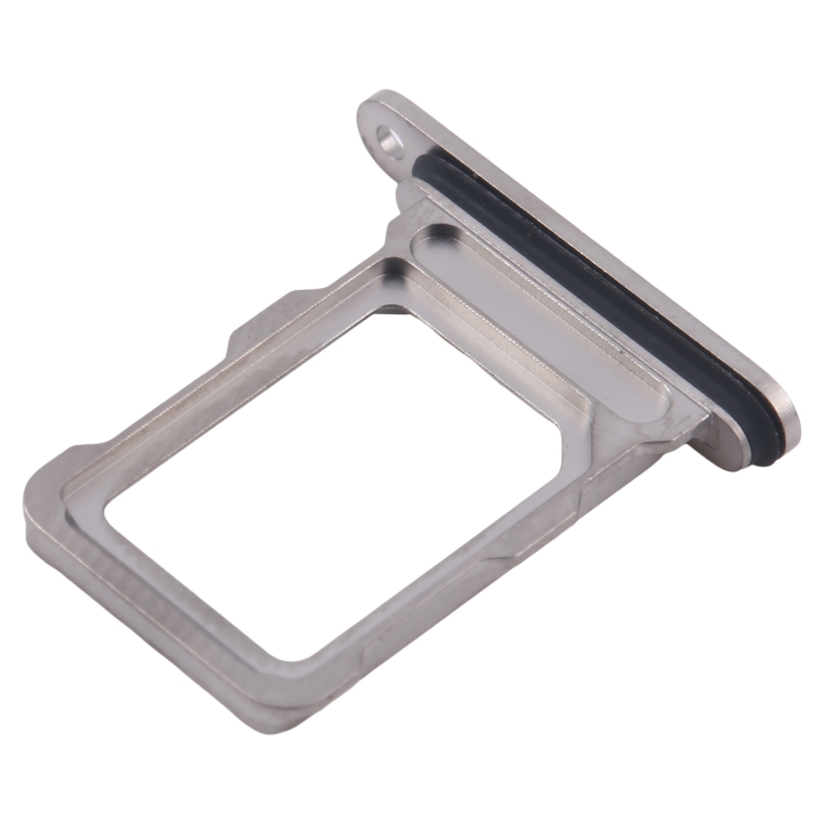 For iPhone 16 Pro SIM + SIM Card Tray (Titanium Color) - 2