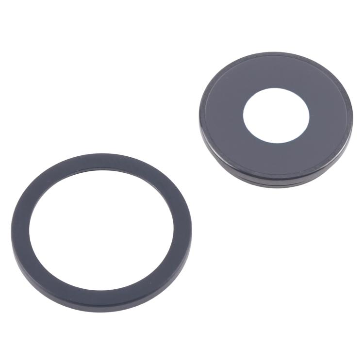 For iPhone 16e Rear Camera Lens Cover (Black) - 2