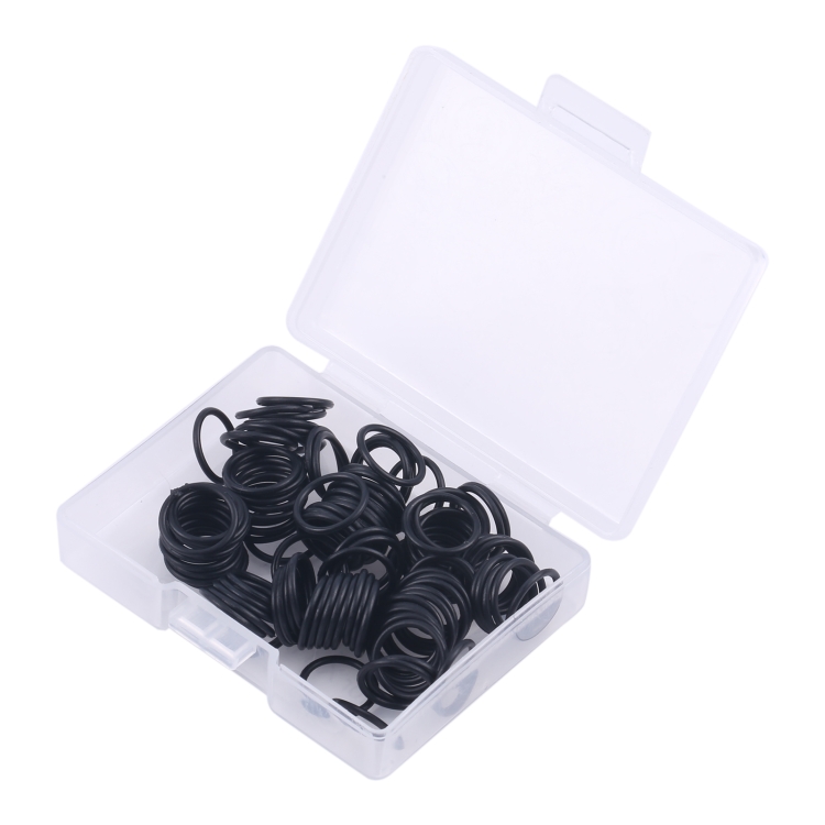 For iPhone X-17 Pro Max Rear Camera Waterproof Rubber Ring(Black) - 2