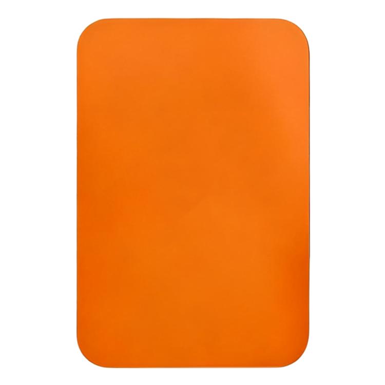 For iPhone 17 Pro Max / 17 Pro Glass Battery Back Cover with MagSafe Magnet (Orange) - 1