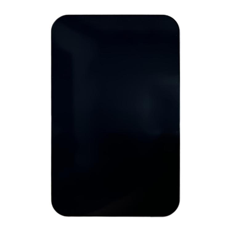 For iPhone 17 Pro Glass Battery Back Cover(Black) - 2