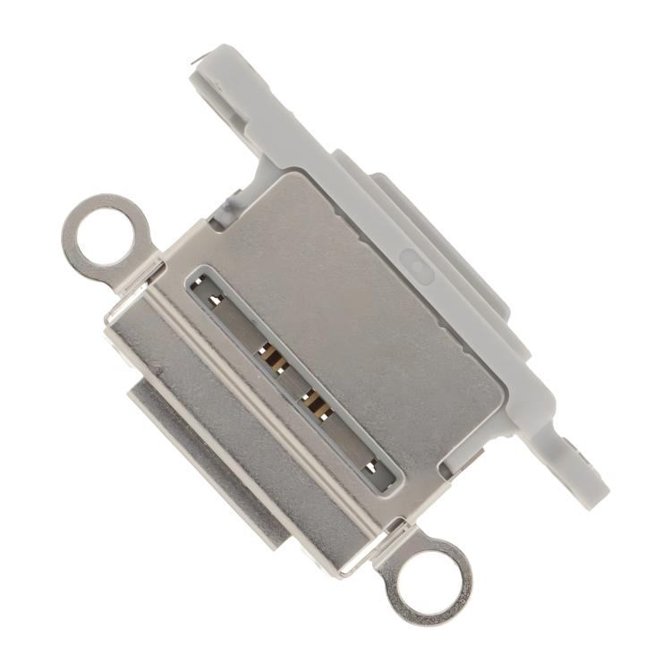 For iPhone 17 Pro / 17 Pro Max Charging Port Connector (Silver) - 1