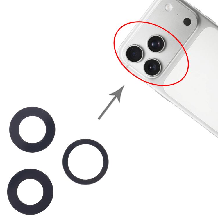 For iPhone 17 Pro Back Camera Lens Set - 3