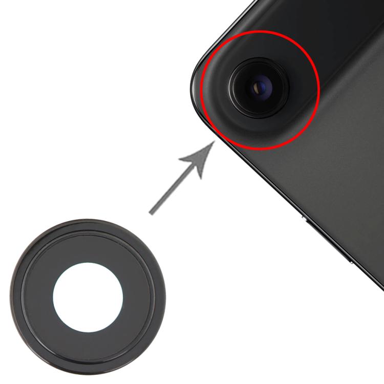 For iPhone Air Rear Camera Lens Cover (Black) - 2