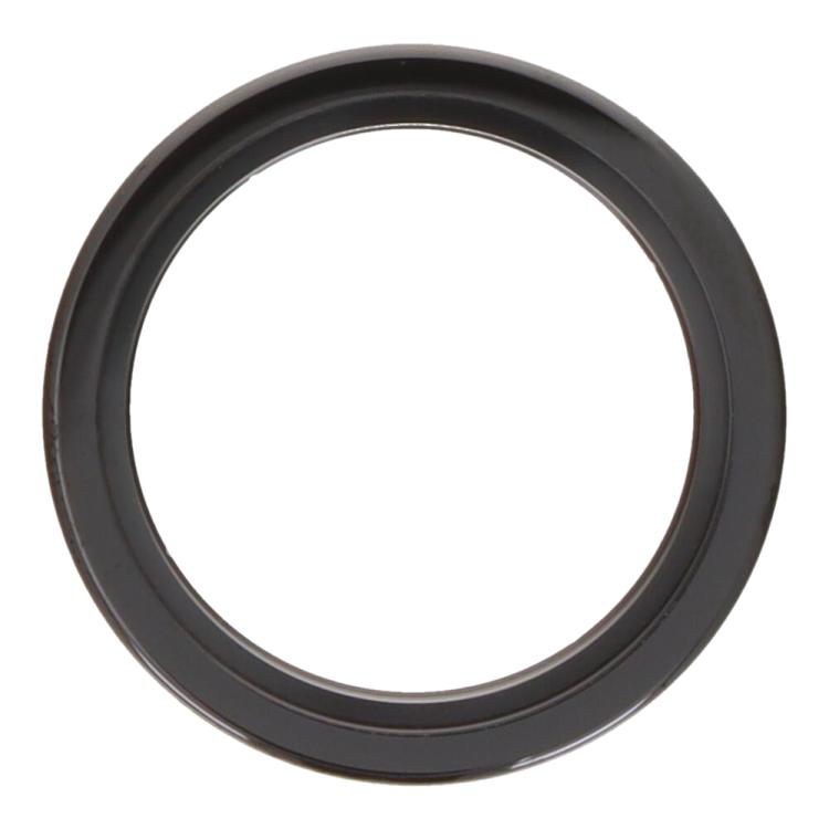 For iPhone Air Rear Camera Glass Lens Metal Outside Protector Hoop Ring (Black)