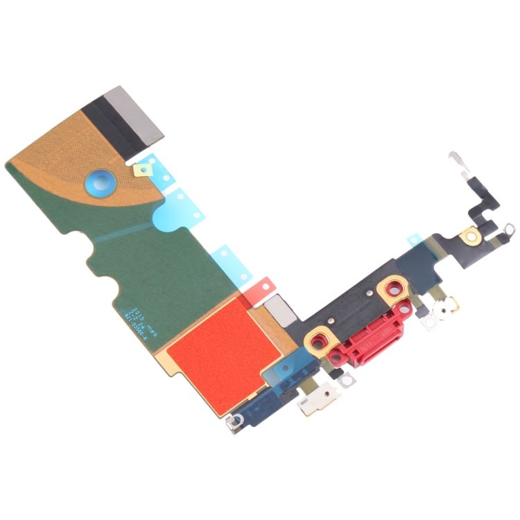 For iPhone SE 2022 3rd Gen Charging Port Flex Cable (Red) - 2