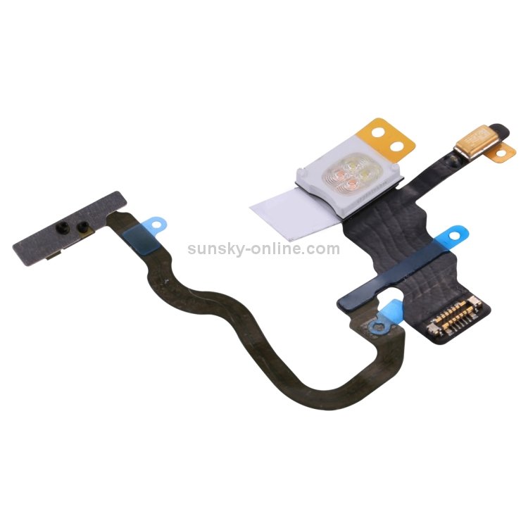 Power Button & Flashlight Flex Cable for iPhone X   - 3