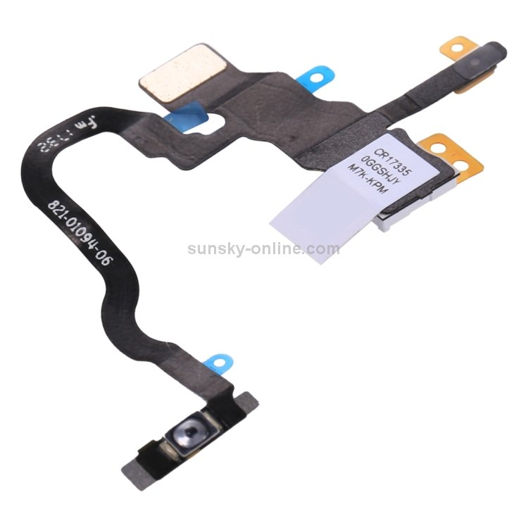 Power Button & Flashlight Flex Cable for iPhone X   - 4