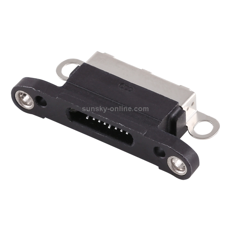 10 PCS Charging Port Connector for iPhone X(Black) - 2