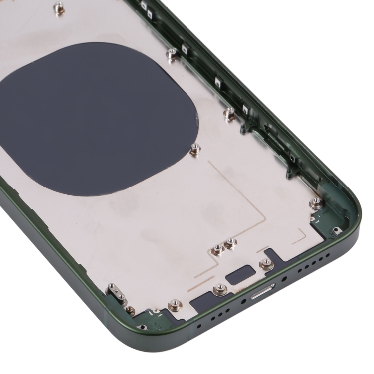Back Housing Cover with Appearance Imitation of iP14 for iPhone XR(Green) - 3