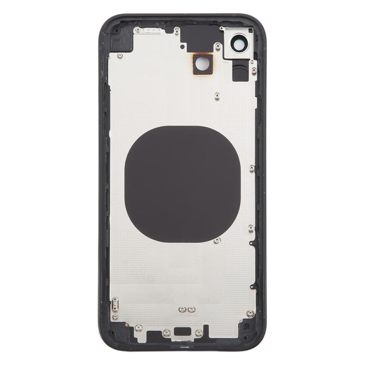 Back Cover with Appearance Imitation of iP16 for iPhone XR(Black) - 2