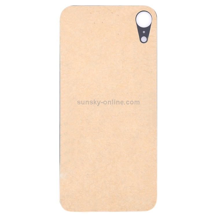 Easy Replacement Big Camera Hole Glass Back Battery Cover with Adhesive for iPhone XR(Black) - 2