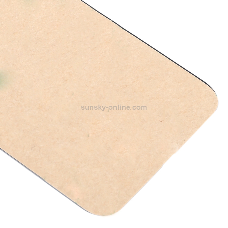 Easy Replacement Big Camera Hole Glass Back Battery Cover with Adhesive for iPhone XR(Black) - 4