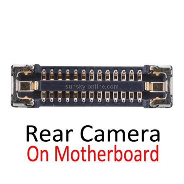 Rear Back Camera FPC Connector On Motherboard for iPhone XR - 1