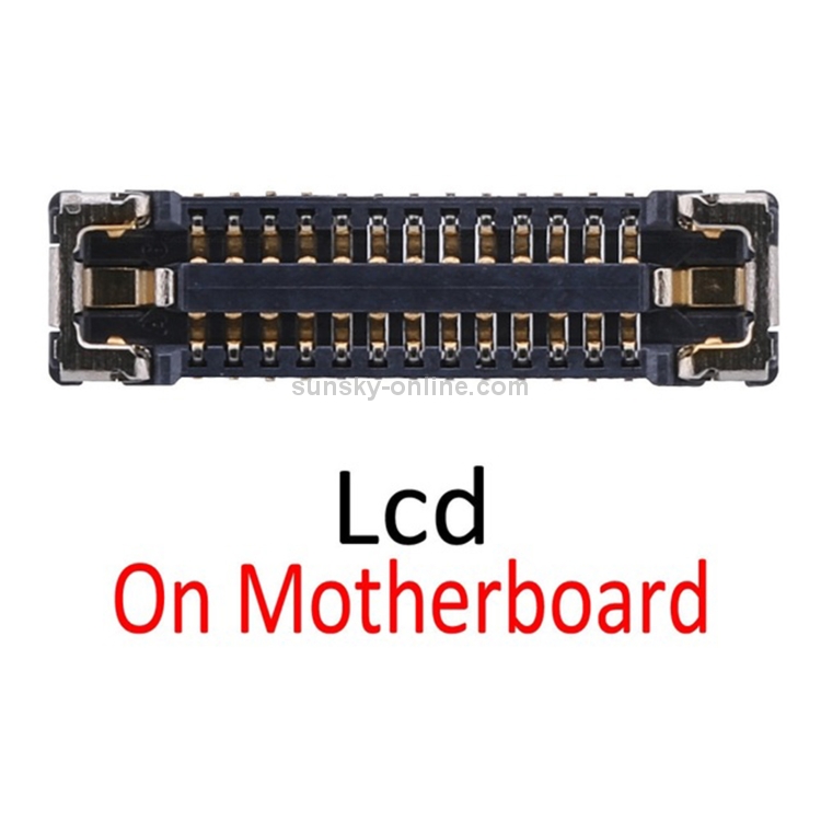 LCD Display FPC Connector On Motherboard for iPhone XR - 1