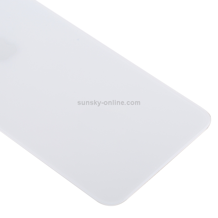 Battery Back Cover with Back Camera Bezel & Lens & Adhesive  for iPhone XS(White) - 4
