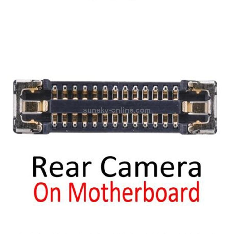Rear Back Camera FPC Connector On Motherboard for iPhone XS - 1