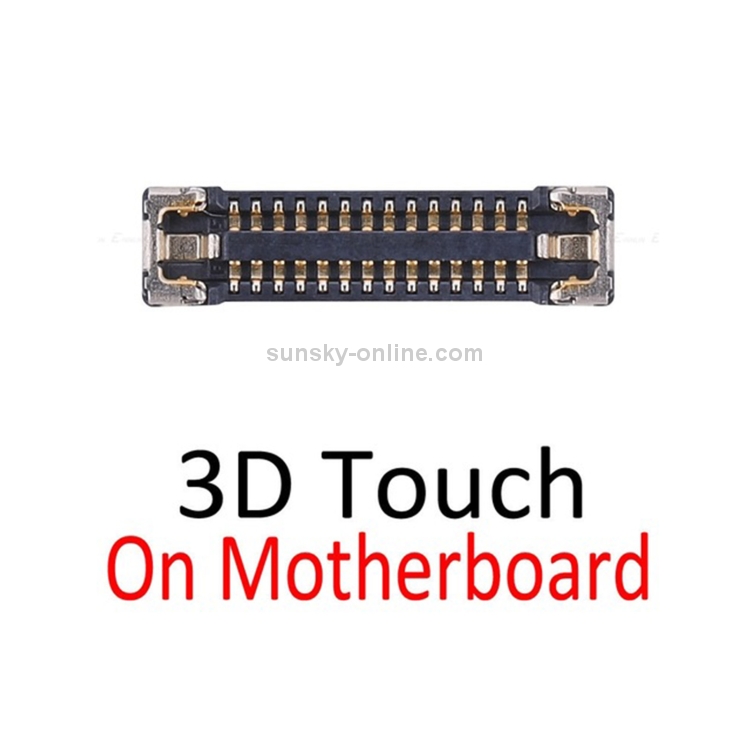 3D Touch FPC Connector On Motherboard Board for iPhone XS - 1