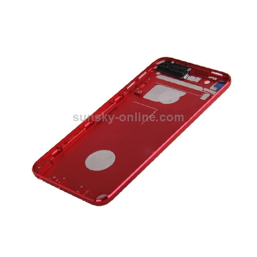 Metal  Back Cover / Rear Panel for iPod touch 5 (Red) - 3